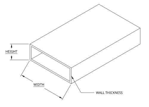 Tubing - Rectangle