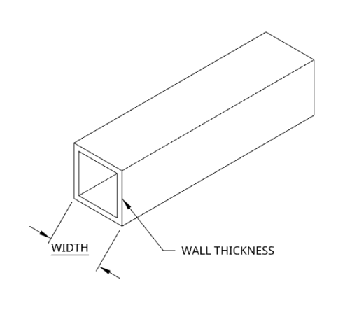 Tubing - Square